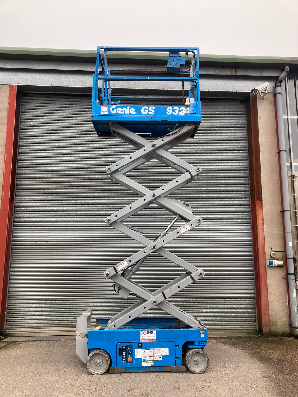 Genie 1932 Scissor Lift SN1822 SHS Merchants Ltd Used Platforms Repairs Refurbished