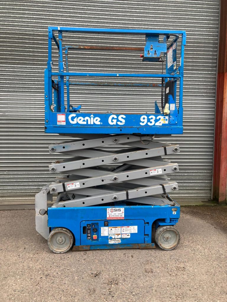 Genie 1932 Scissor Lift SN1822 SHS Merchants Ltd Used Platforms