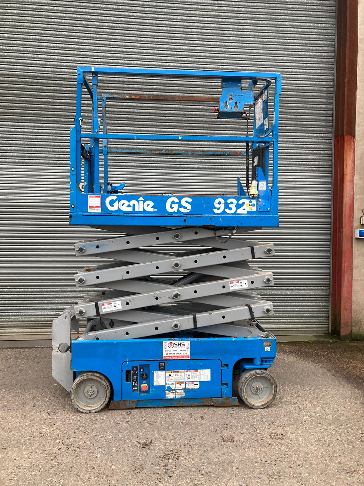 Genie 1932 Scissor Lift - SN1822 | SHS Merchants Ltd | Used Platforms ...