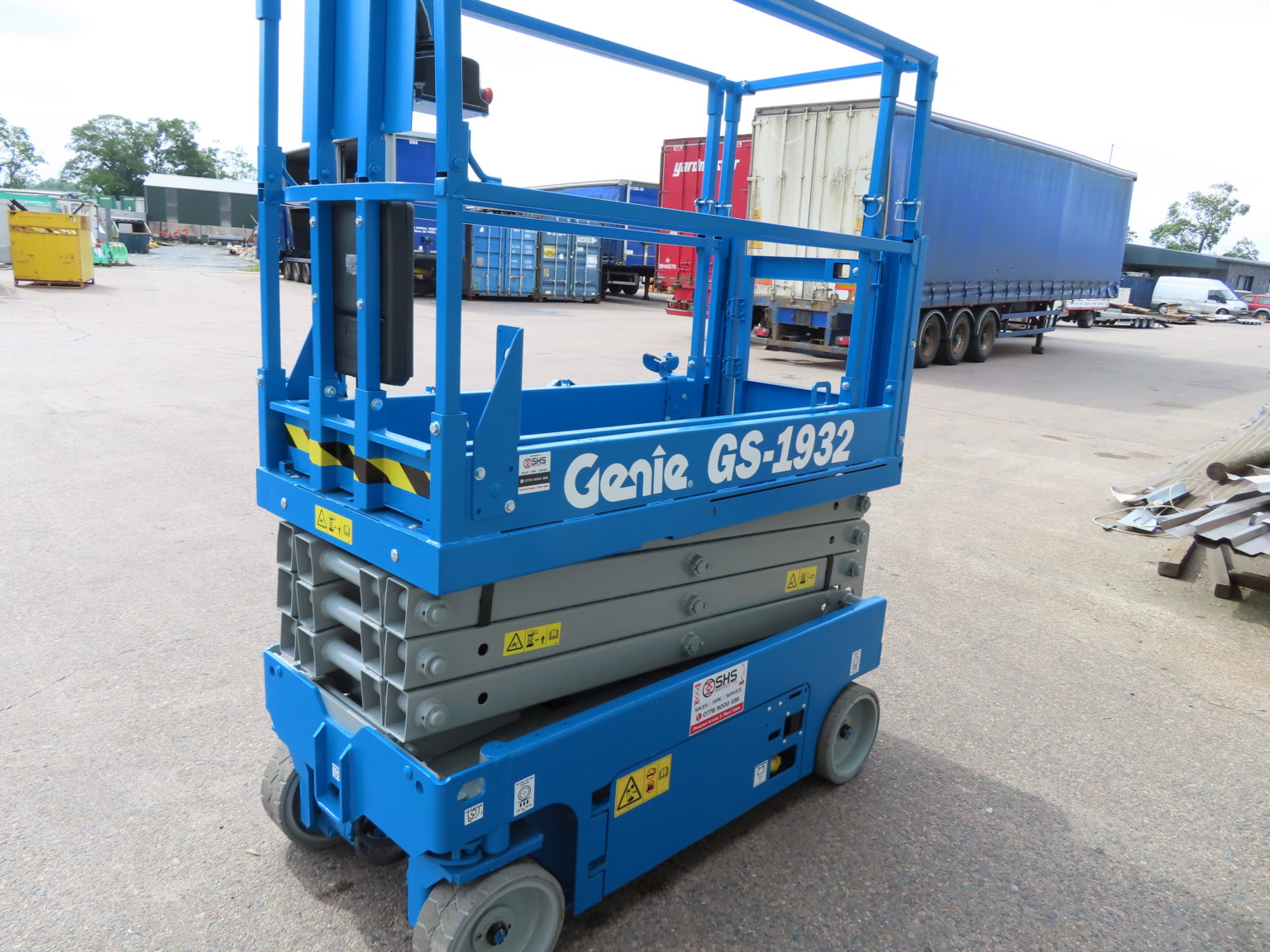 Genie 1932 Scissor Lift SN1930 SHS Merchants Ltd Used Platforms