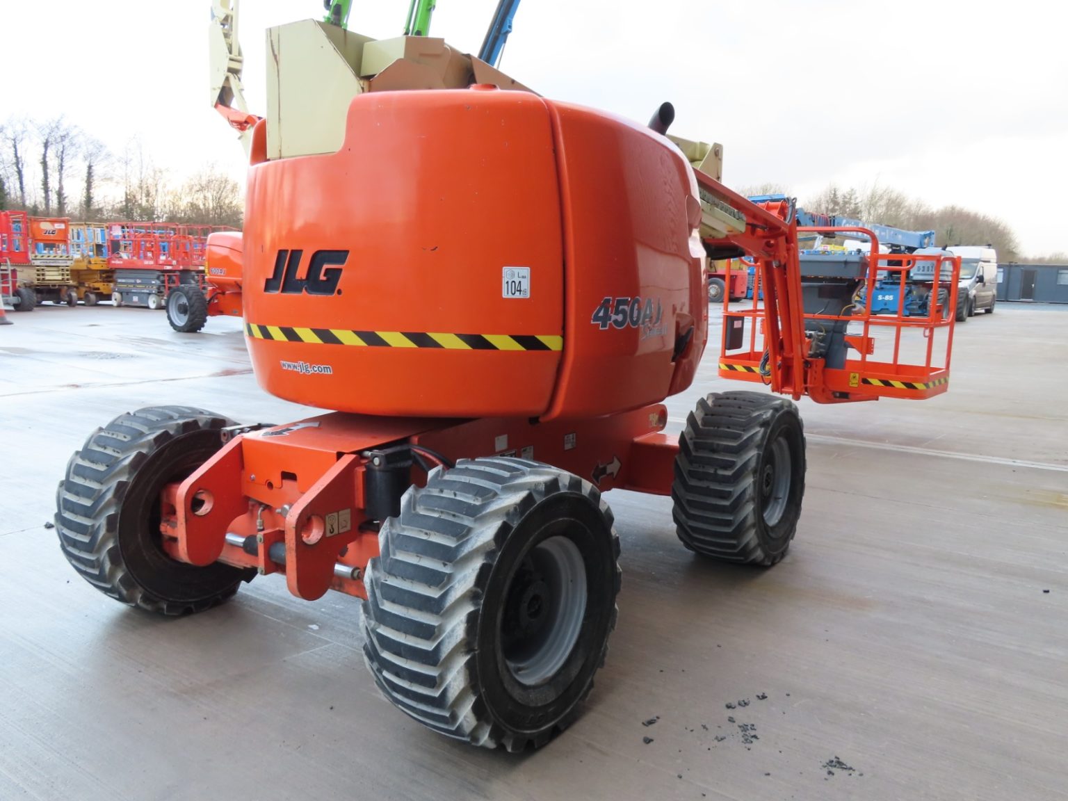 JLG 450AJ Access Platform - SN7001 | SHS Merchants Ltd | Used Platforms ...