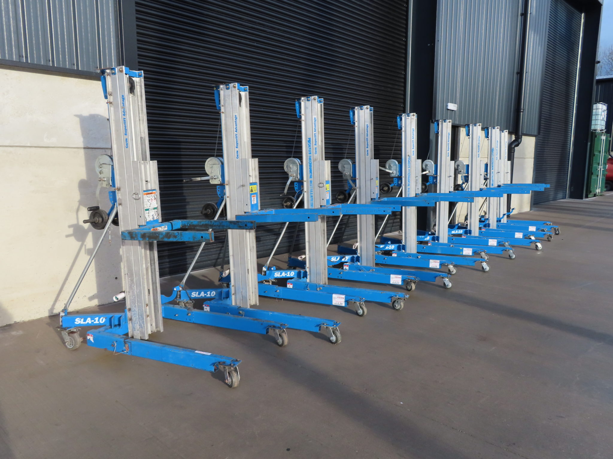 Genie SLA 10 Material / Push Around / Man Lift SHS Merchants Ltd