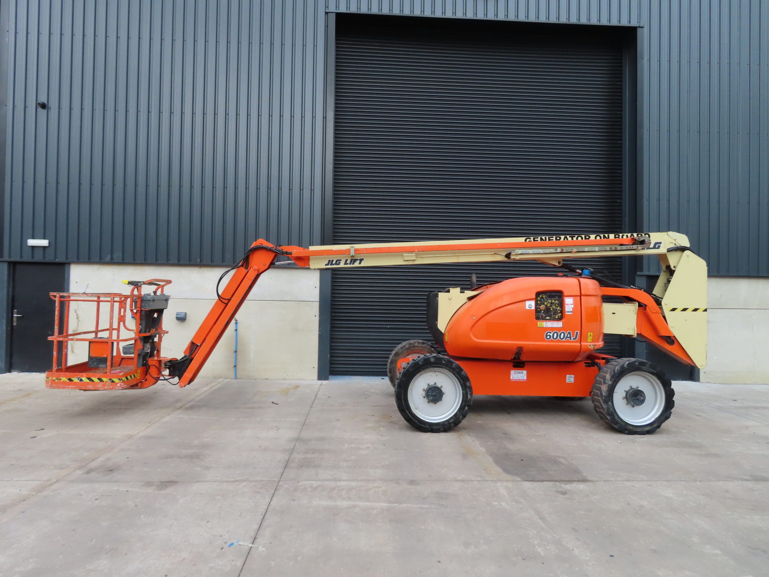 JLG 600AJ Boom Lift Access Work Platform Cherry Picker SN2192 | SHS ...