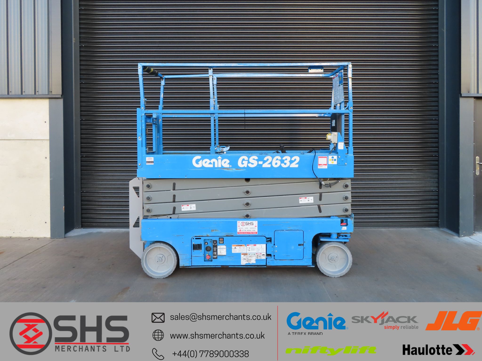 Genie 2632 Scissor Lift Access Platform Work Platform SN2370 SHS Merchants Ltd Used